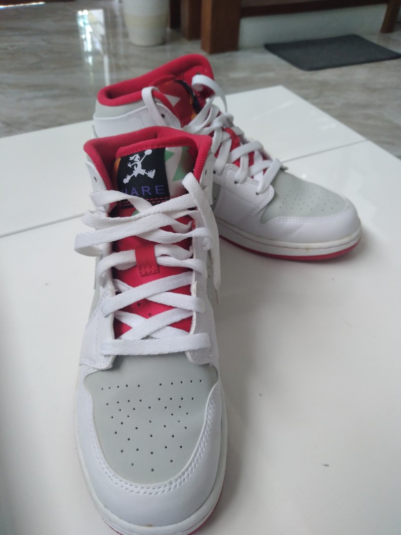 jordan 1 mid wb hare