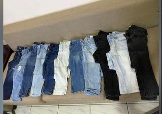 All jeans for sale