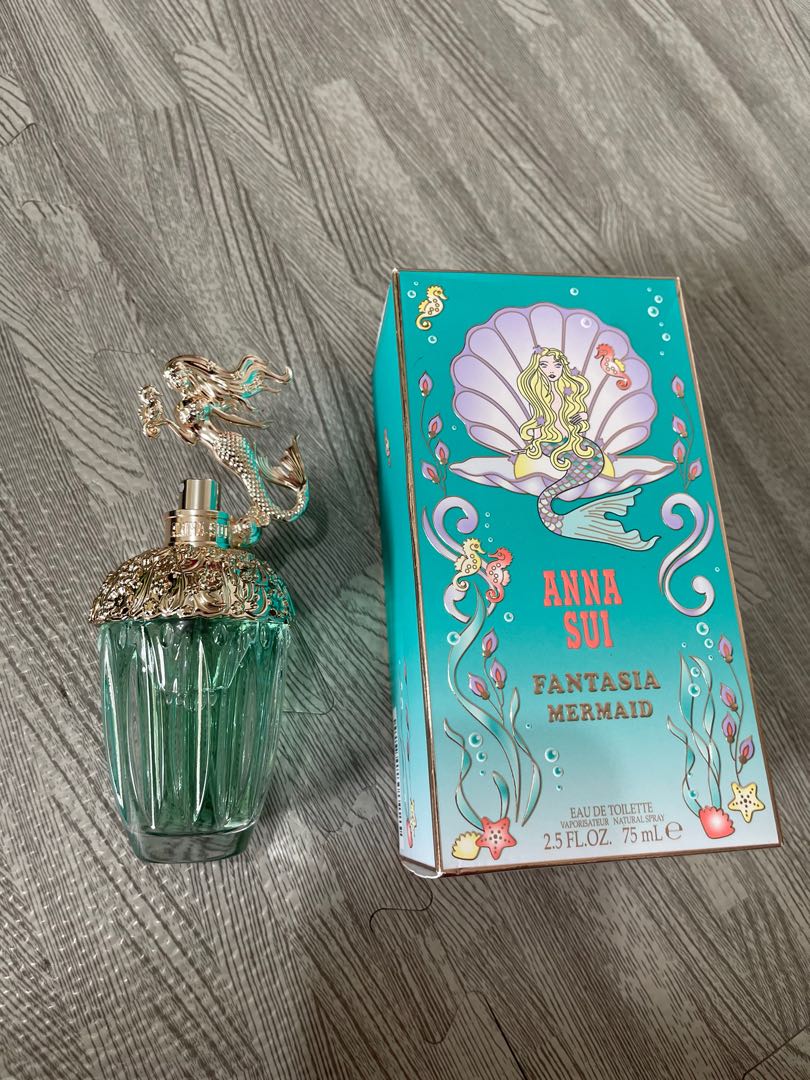 Ana Sui Fantasia Mermaid Perfume 75ml, Beauty & Personal Care