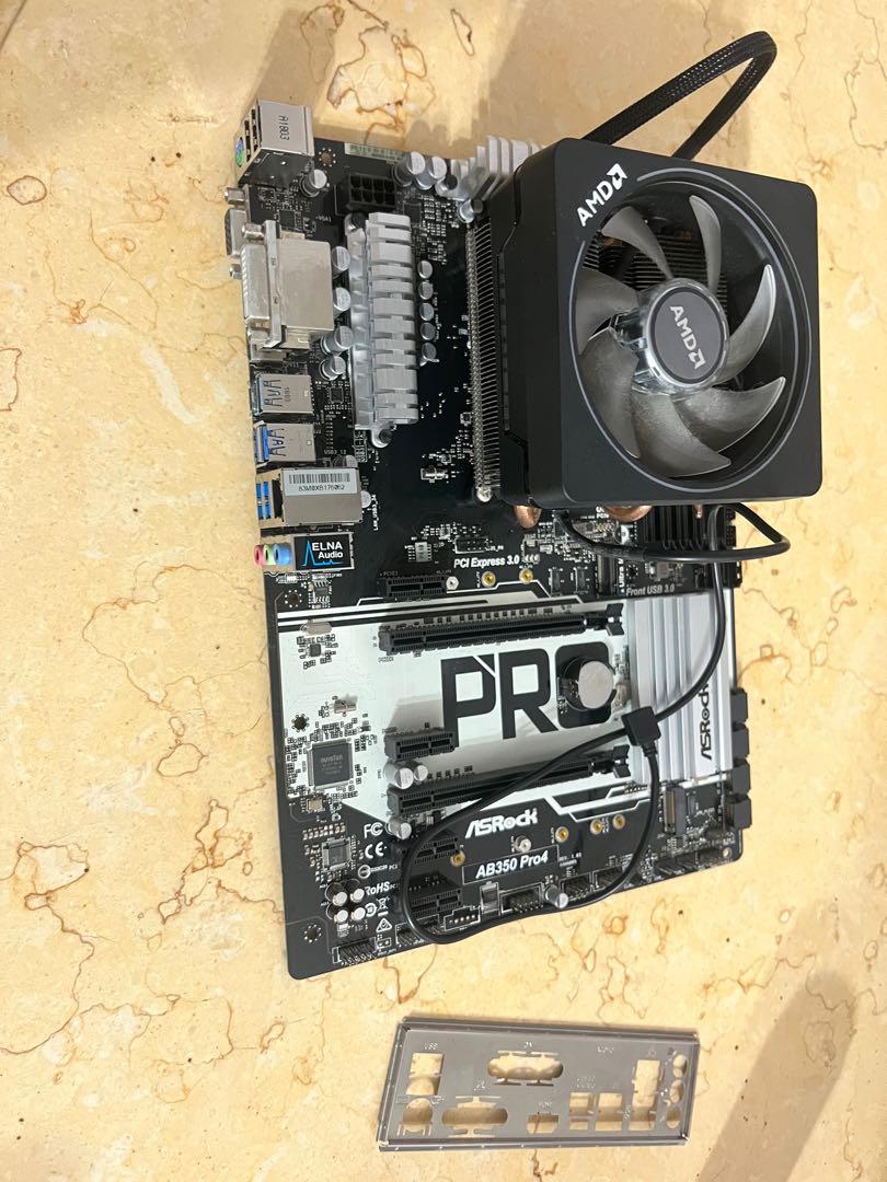 ASROCK AB350 Pro 4 Computers Tech Desktops on Carousell