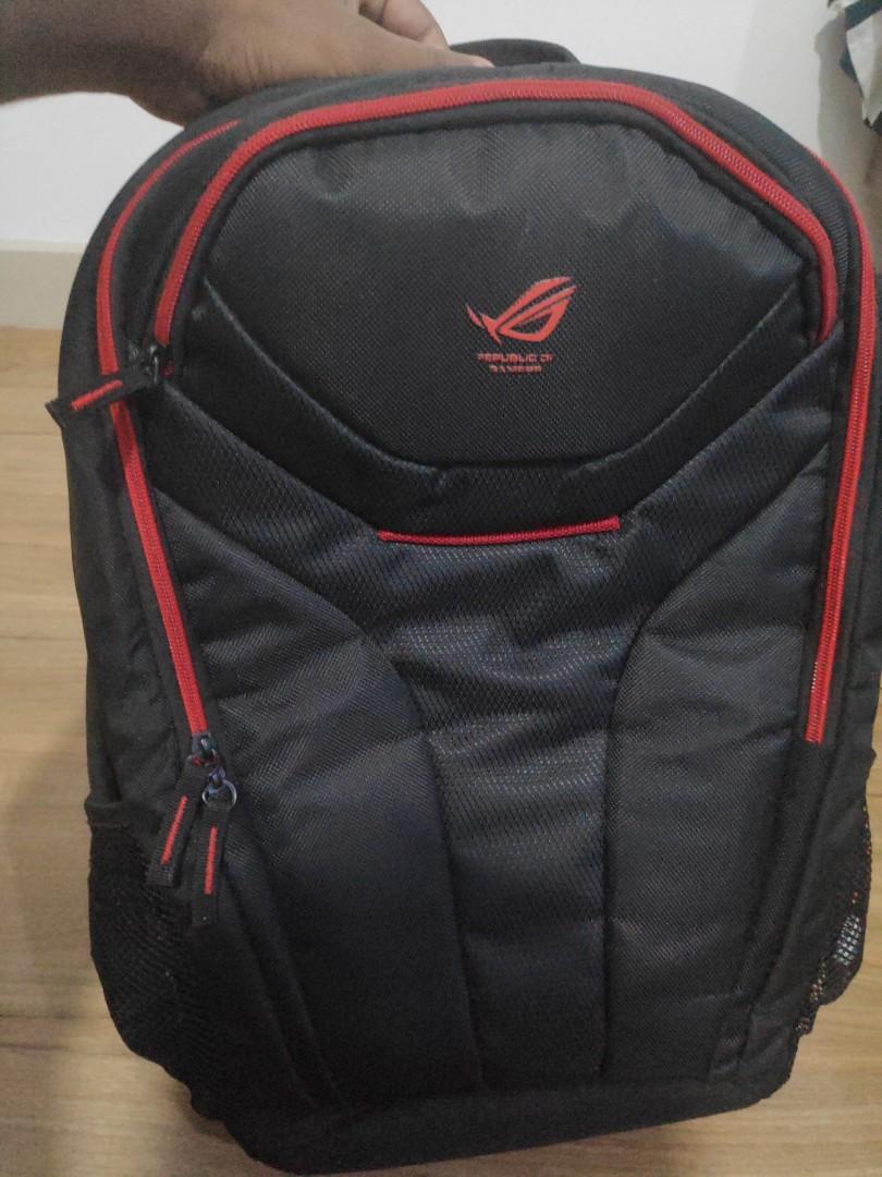 ASUS ROG laptop bag (up to 15inch laptop), Computers & Tech, Parts