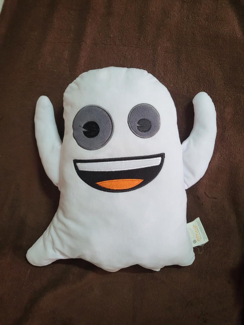 ghost emoji plush