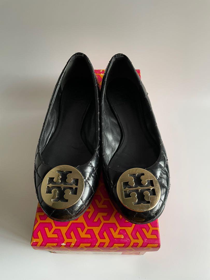 Authentic Tory Burch Quinn Quilted Patent ballet flats, Women's Fashion,  Footwear, Flats & Sandals on Carousell