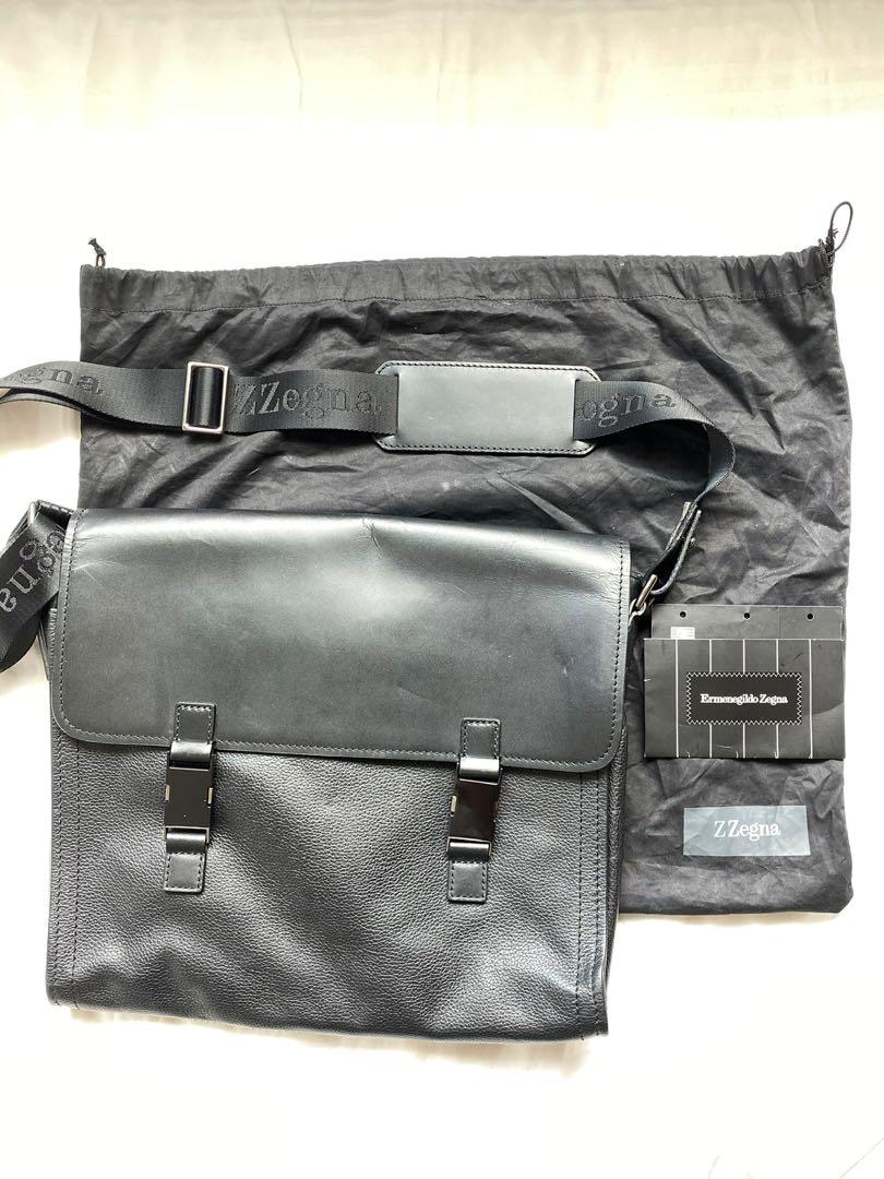 Authentic Z Zegna Men messenger bag Men s Fashion Bags Sling Bags on Carousell