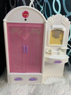 Barbie dolls size Vanity Cabinet