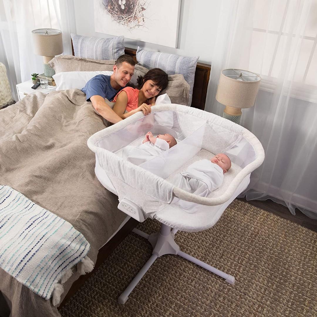 Bassinet for twins Twins co sleeper crib for twins Babies Kids