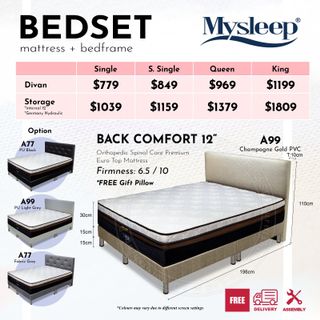Bed and Mattress set package Promotion Collection item 3