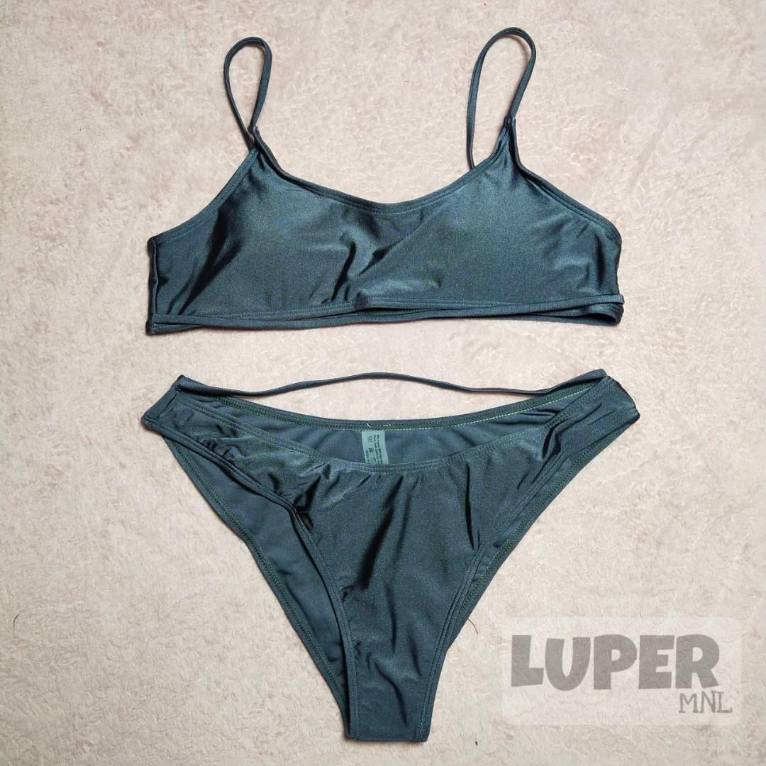 Black Two Piece Swimsuit Shein Bikini, Women's Fashion, Swimwear