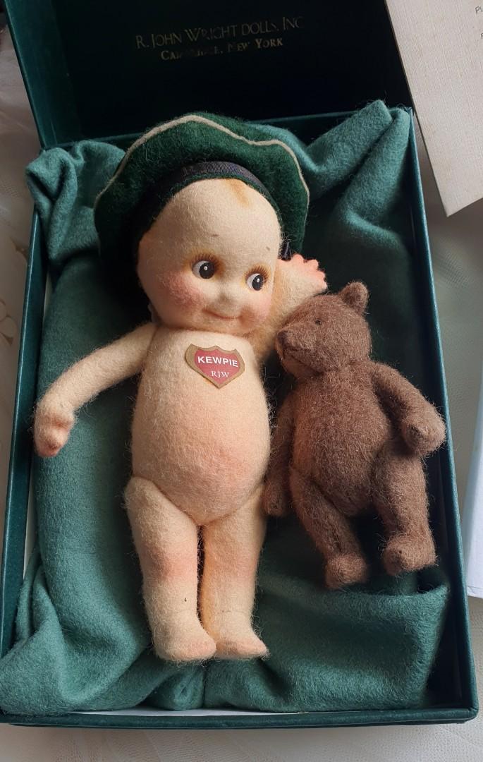 Figur Boneka Kewpie Doll Collector Club R. Jhon Wright Rare, Toys