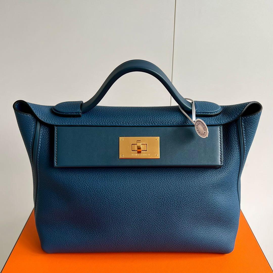 Hermes Mini Kelly Etoupe Epsom leather PHW, Luxury, Bags & Wallets on  Carousell