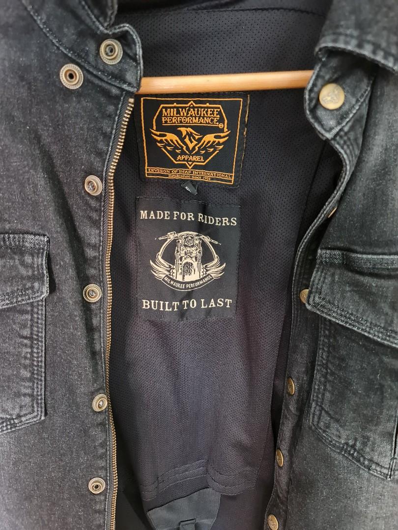 Brand New Milwaukee Performance Men Denim Biker Shirt With Aramid