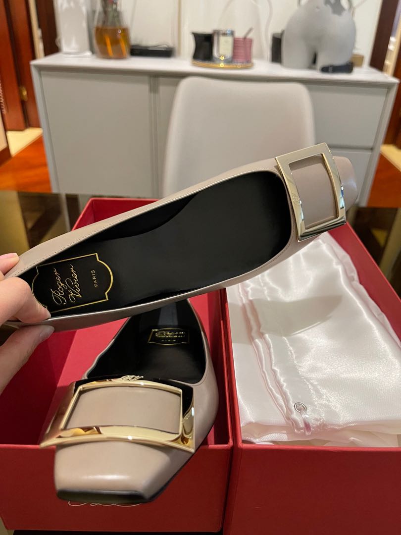 Roger vivier taupe shop