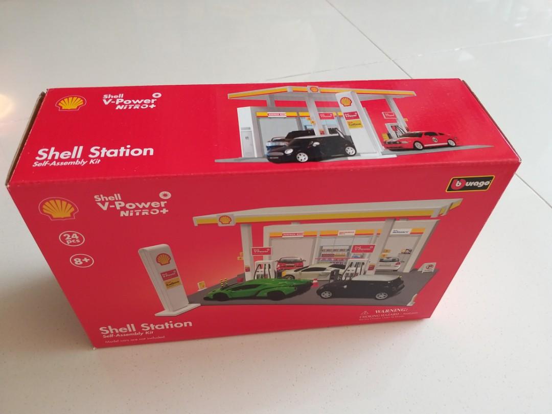 Shell station self assembly kit, Hobbies & Toys, Toys & Games on Carousell