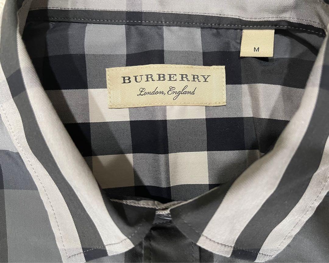 burberry shirts for men black