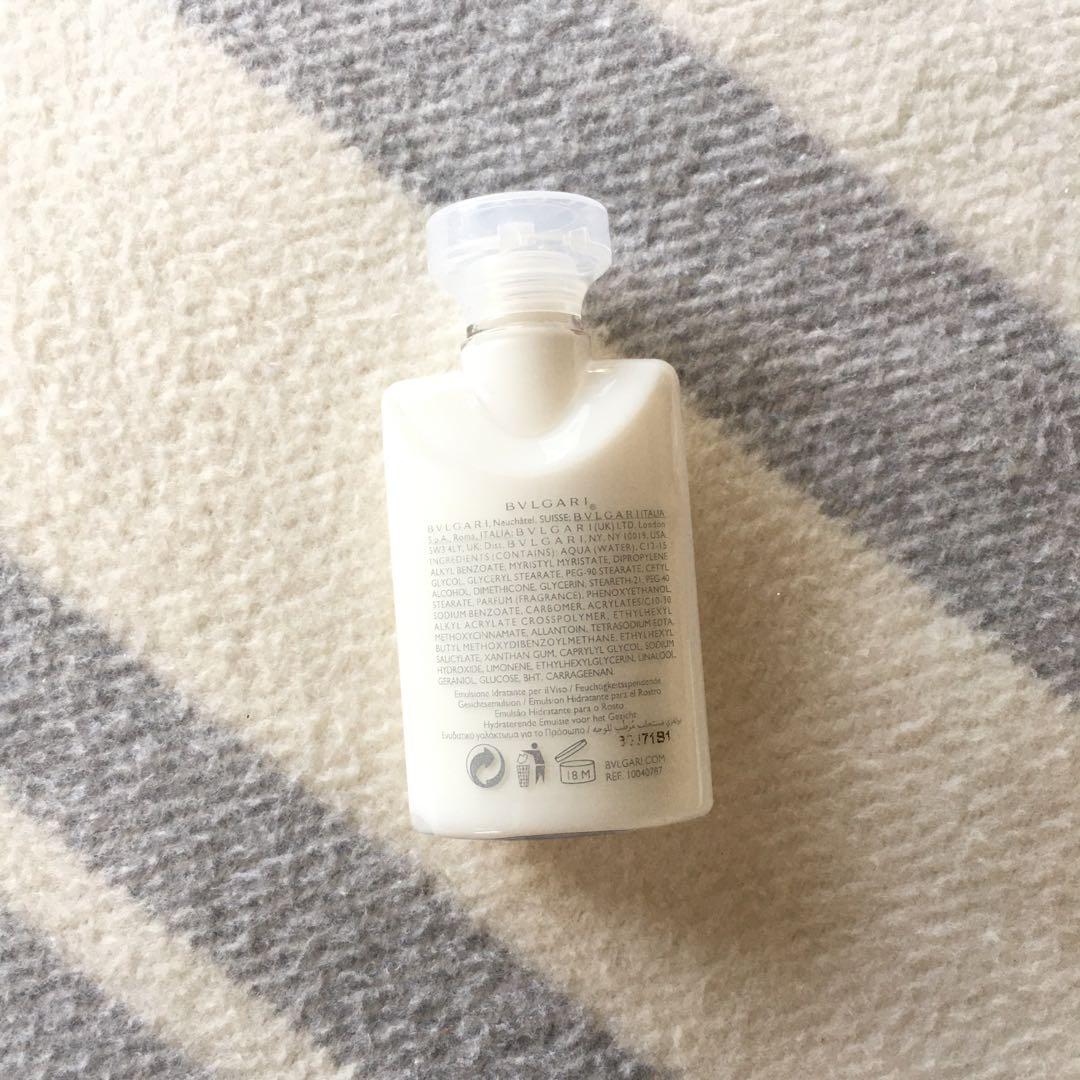 Bvlgari Hydrating Face Emulsion, Beauty & Personal Care, Face, Face