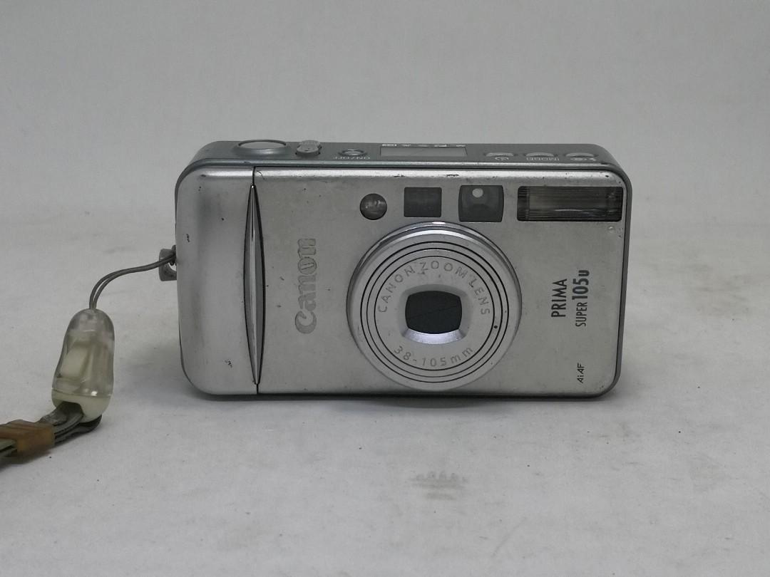 canon prima super 105u (Category: Cameras) located in Manila. Submitted by jonrick.co (Listing ID 1143435776, Image 1). Description: Execellent working condition working flash issue defective lcd but won't affect performace.