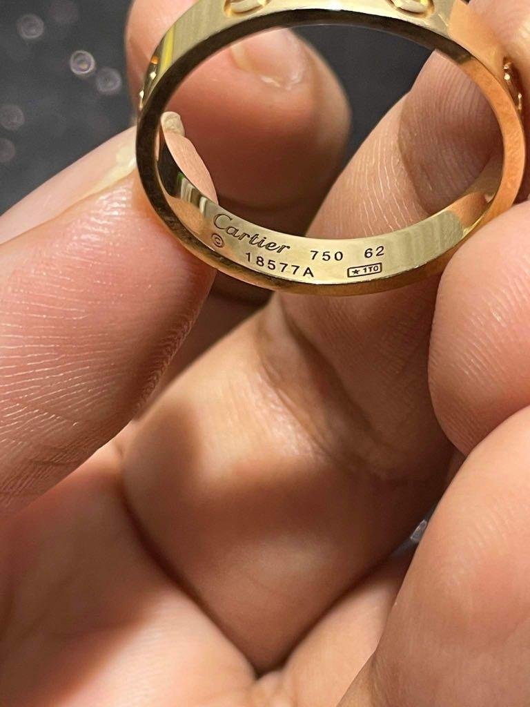 Cartier love ring, Men's Fashion 