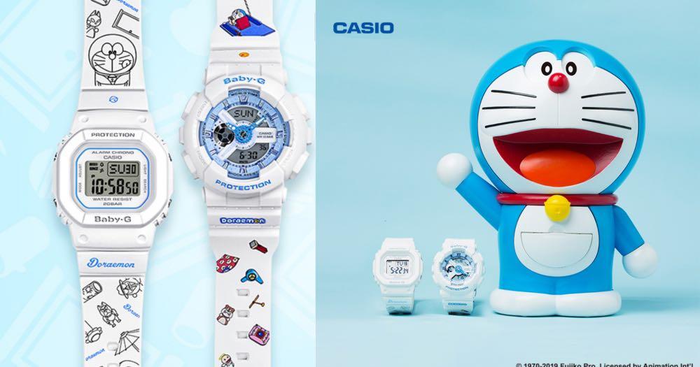Casio Baby G x Doraemon watch White Women s Fashion Watches Accessories Watches on Carousell
