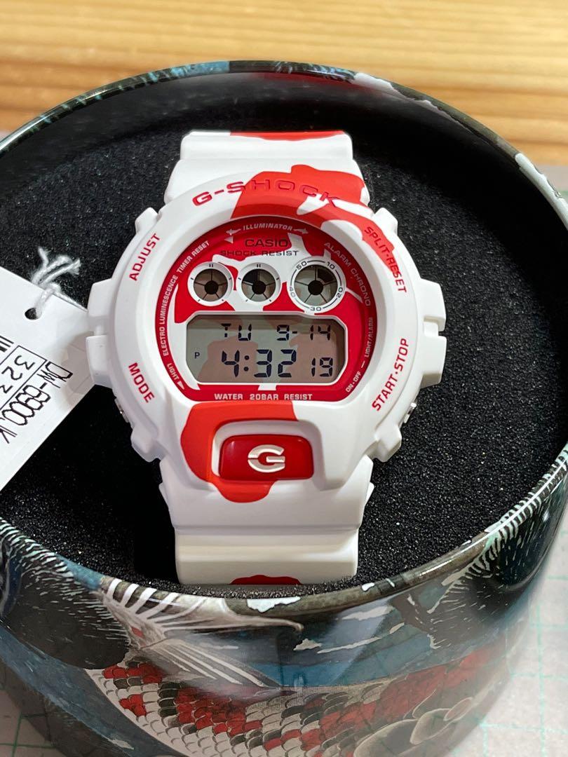 Casio G-Shock 日本錦鯉特別版DW6900JK-4 Japanese KOI, 名牌, 手錶