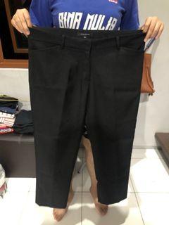 Celana bahan kantor connexion hitam