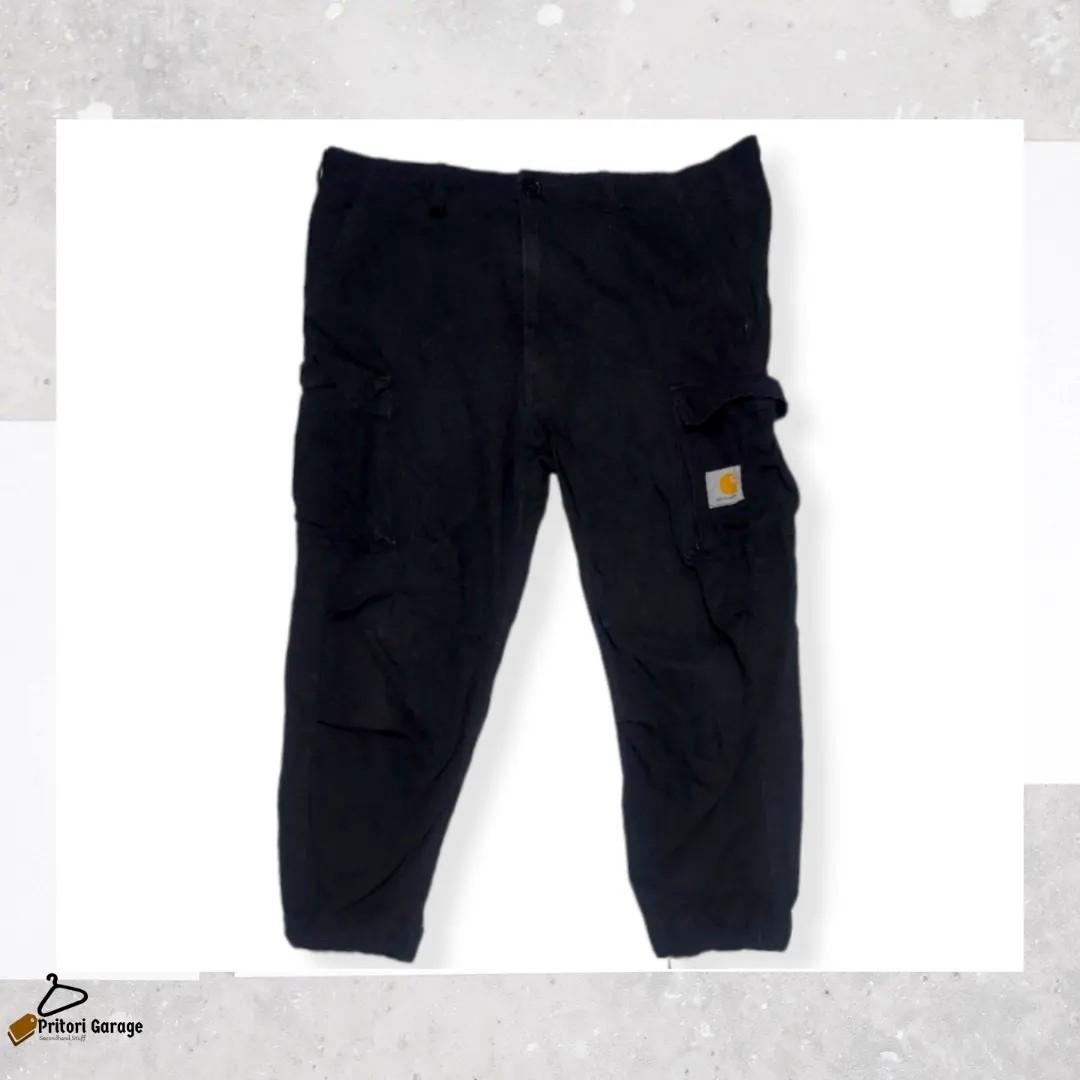 Celana Panjang Cargo Carhartt Work In Progress Straight Fit Black - Main Image