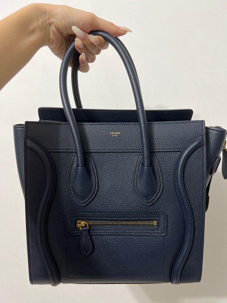 Celine drummed calfskin discount