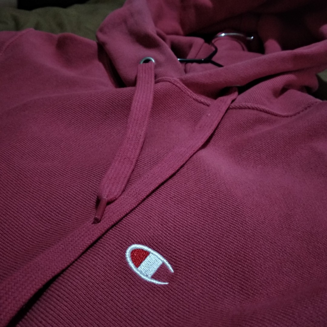 burgundy champion sweater