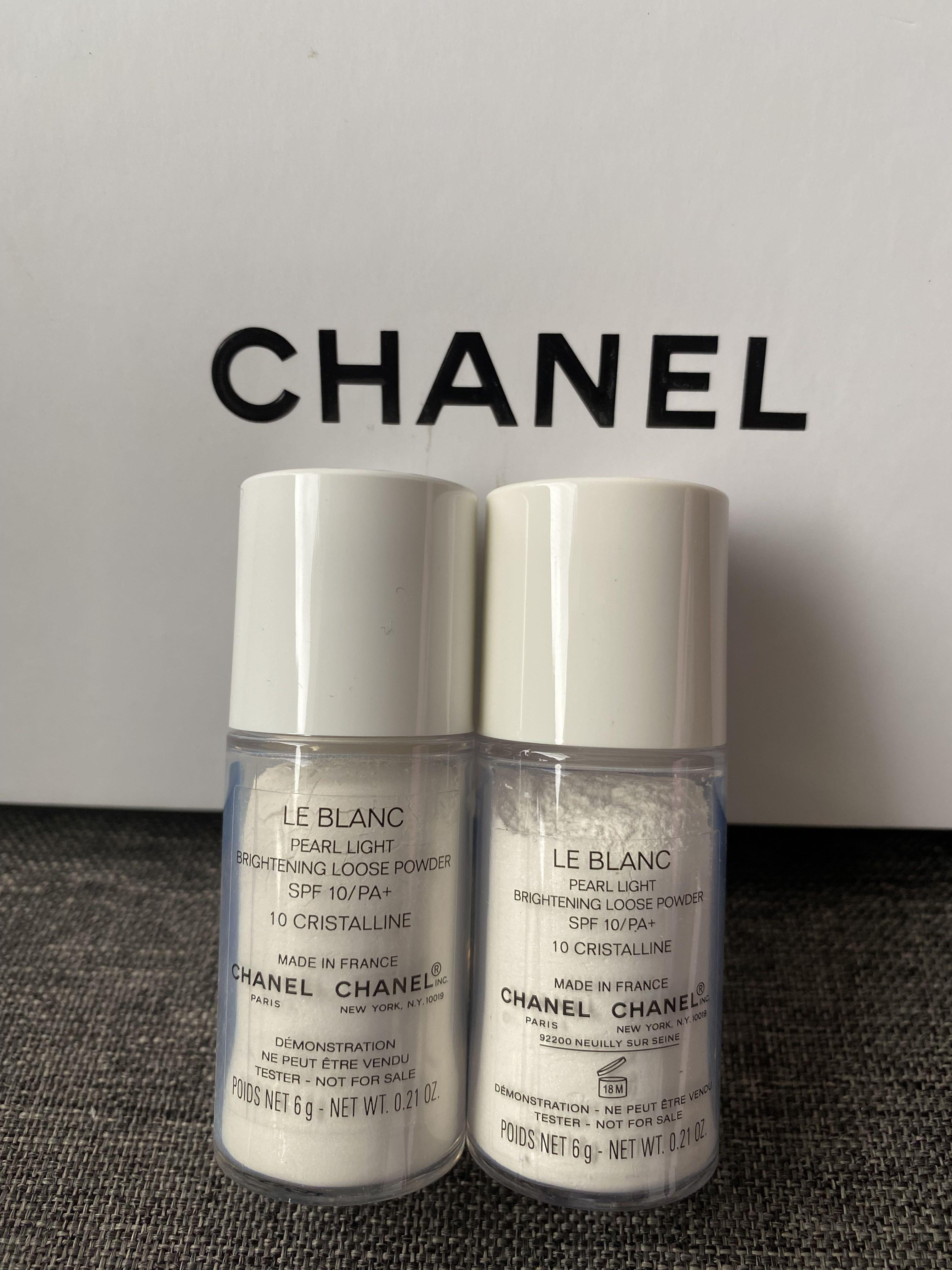 Chanel Le Blanc Pearl Light Brightening Loose Powder In 10 Cristalline