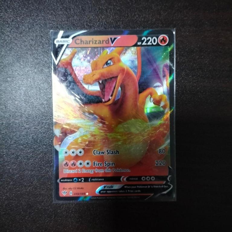 CHARIZARD V ULTRA RARE DARKNESS ABLAZE MINT POKEMON TCG CARDS NOT PIKACHU  LUGIA RAYQUAZA, Hobbies & Toys, Toys & Games on Carousell