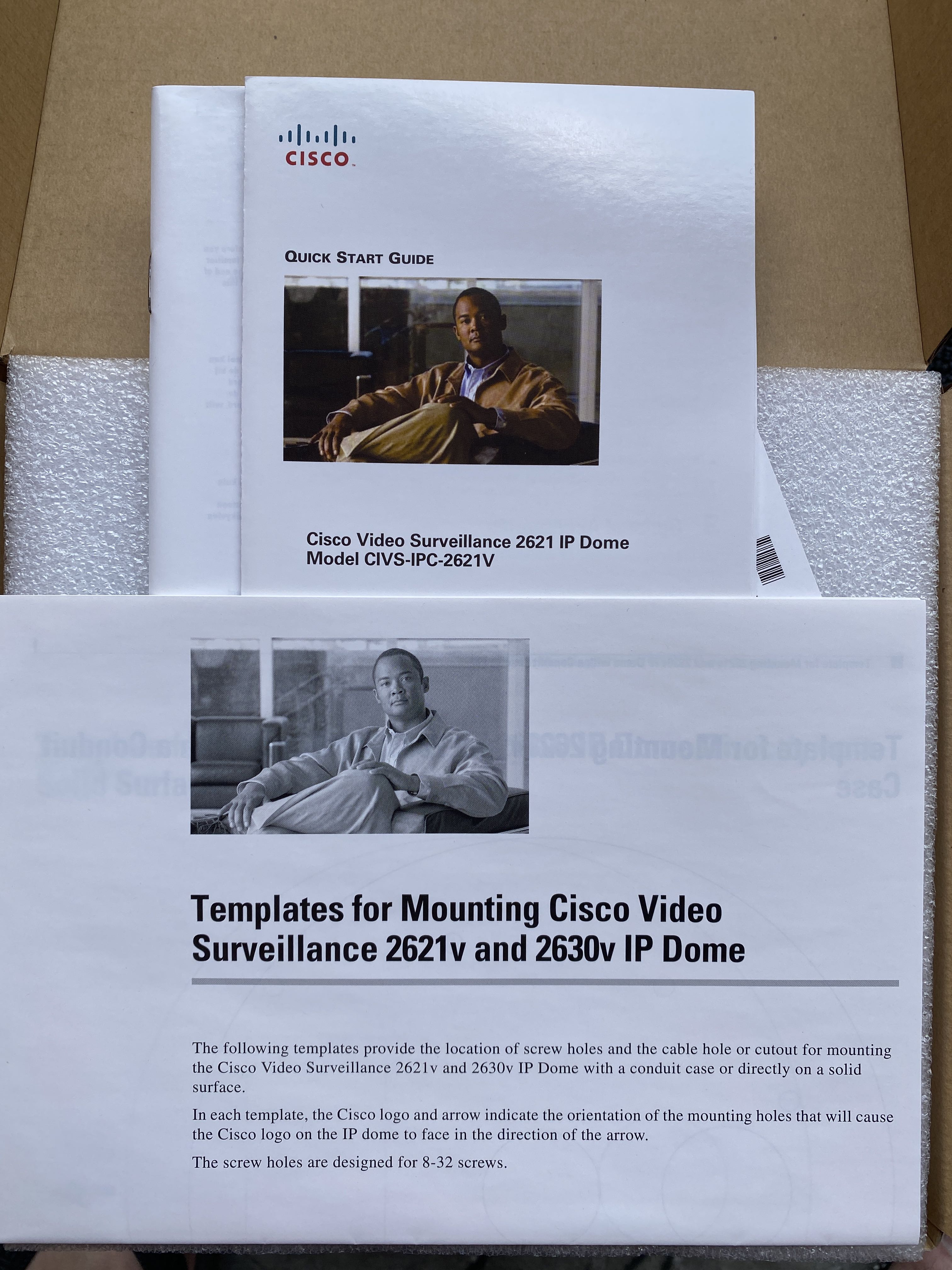 Cisco Video Surveillance 2621v IP Dome, Computers & Tech, Office