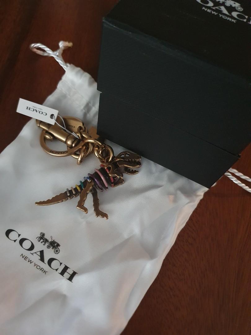 Coach rex keychain outlet