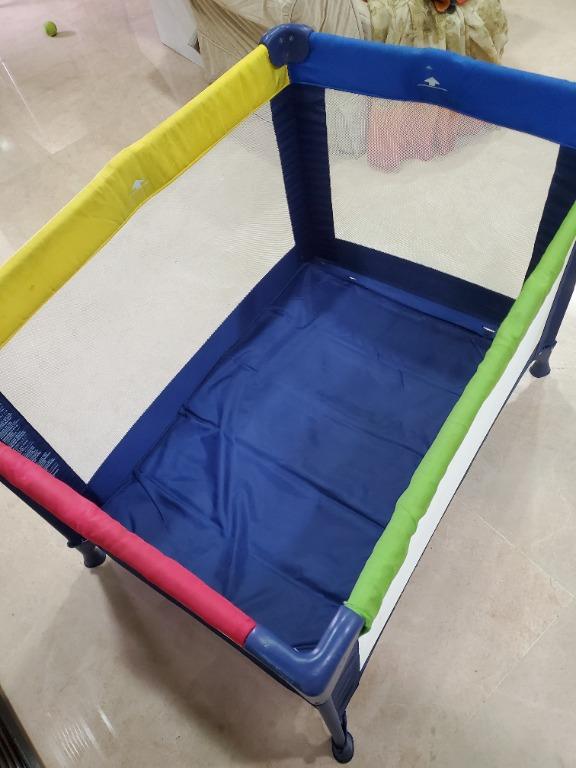 Collapsible baby cot, Babies & Kids, Baby Nursery & Kids Furniture