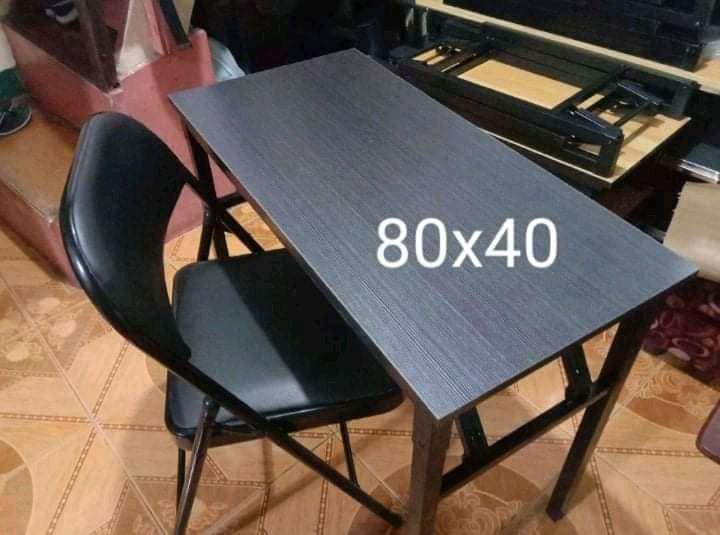 COMPUTER TABLES FOLDING AND OFFICE CHAIR (Category: Tables & Sets) located in Quezon City. Submitted by masculino (Listing ID 1143288072, Image 3). Description: AVAILABLE✔️ COMPUTER FOLDING TABLE ❤️❤️ BODEGA PRICE‼️✔️ 80X40✔️ 90X60✔️ 100X40✔️ 120X40✔️ 100X60✔️ 120X60✔️ COD!w/DELIVERY CHARGE✔️ TRHU GCASH PAYMENT✔️ OPEN FOR BULK ORDERS✔️ OPEN FOR PICK UP ORDERS✔️ DIRECT MESSAGE ME🤗❤️ LOC: QUEZON CITY😇.