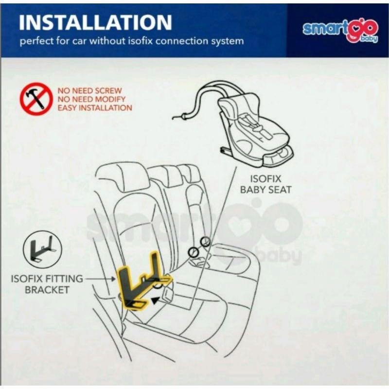 Convert to isofix seats (bracket), Babies & Kids, Going Out, Car Seats on Carousell