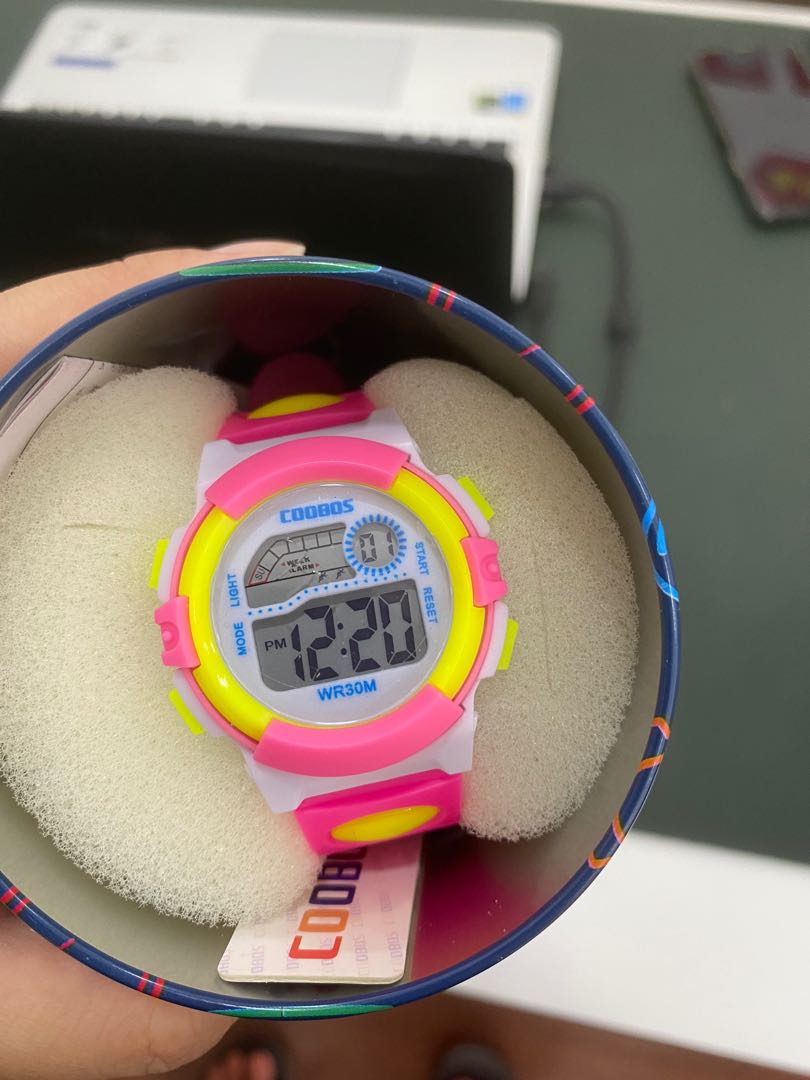 Coobos Original 0916 Digital Kids Watch WATCH FOR KIDS JAM TANGAN