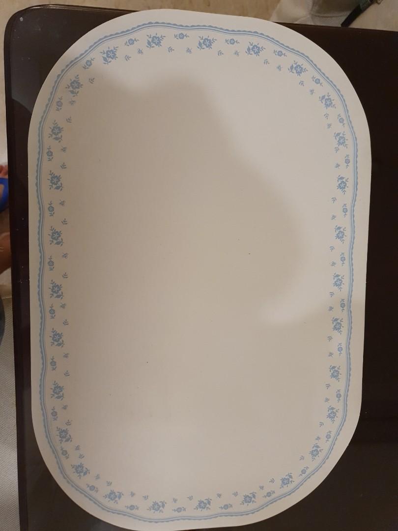 Corelle Dining table Placemats x 5, Furniture & Home Living