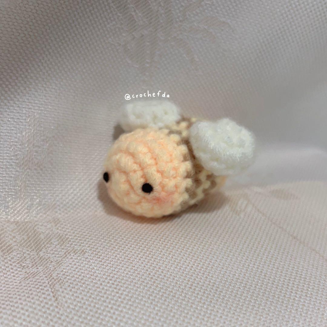 bumble bee crochet plush