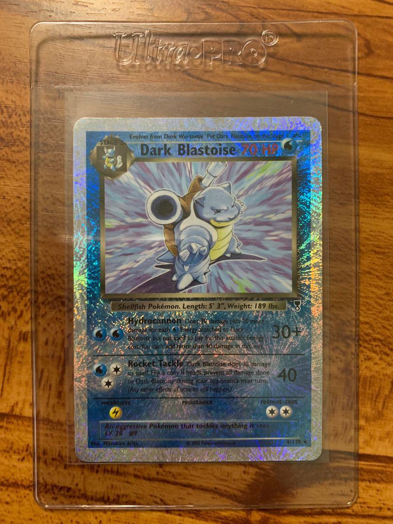 Dark Blastoise 4/110 Reverse Holo, Hobbies & Toys, Toys & Games on