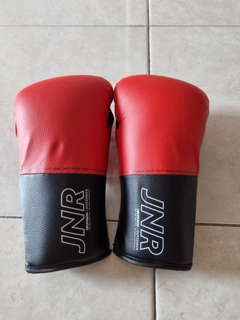 Decathlon junior boxing gloves, Sports Equipment, Sports & Games