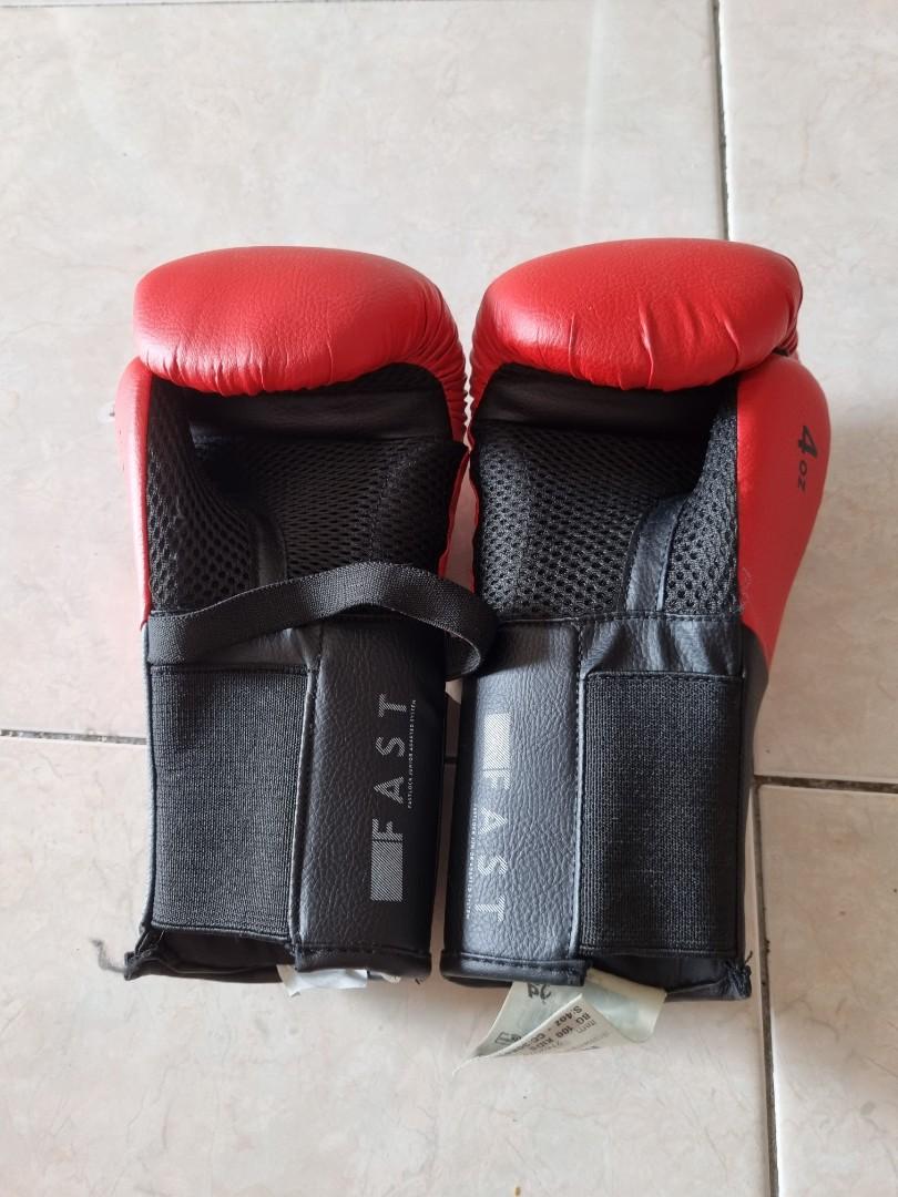 Decathlon junior boxing gloves, Sports Equipment, Sports & Games