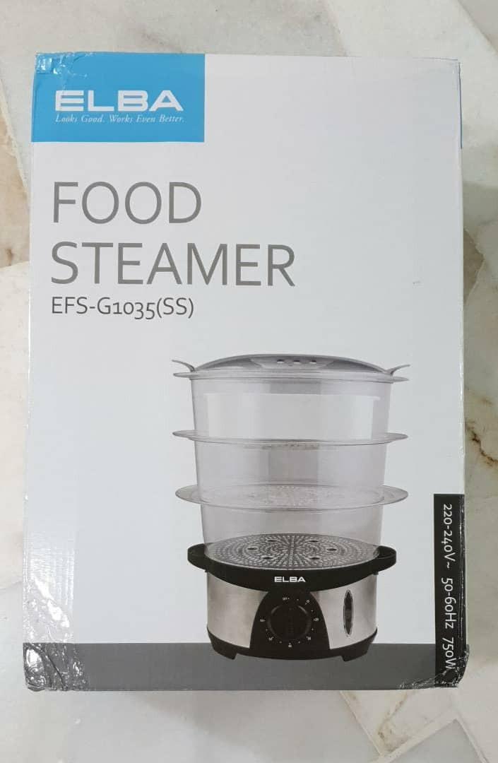 Elba Food Steamer 10L, TV & Home Appliances, Kitchen Appliances