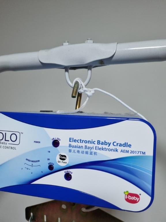 Electric Baby Cradle with extra sarong netting, Babies & Kids, Baby Nursery & Kids Furniture