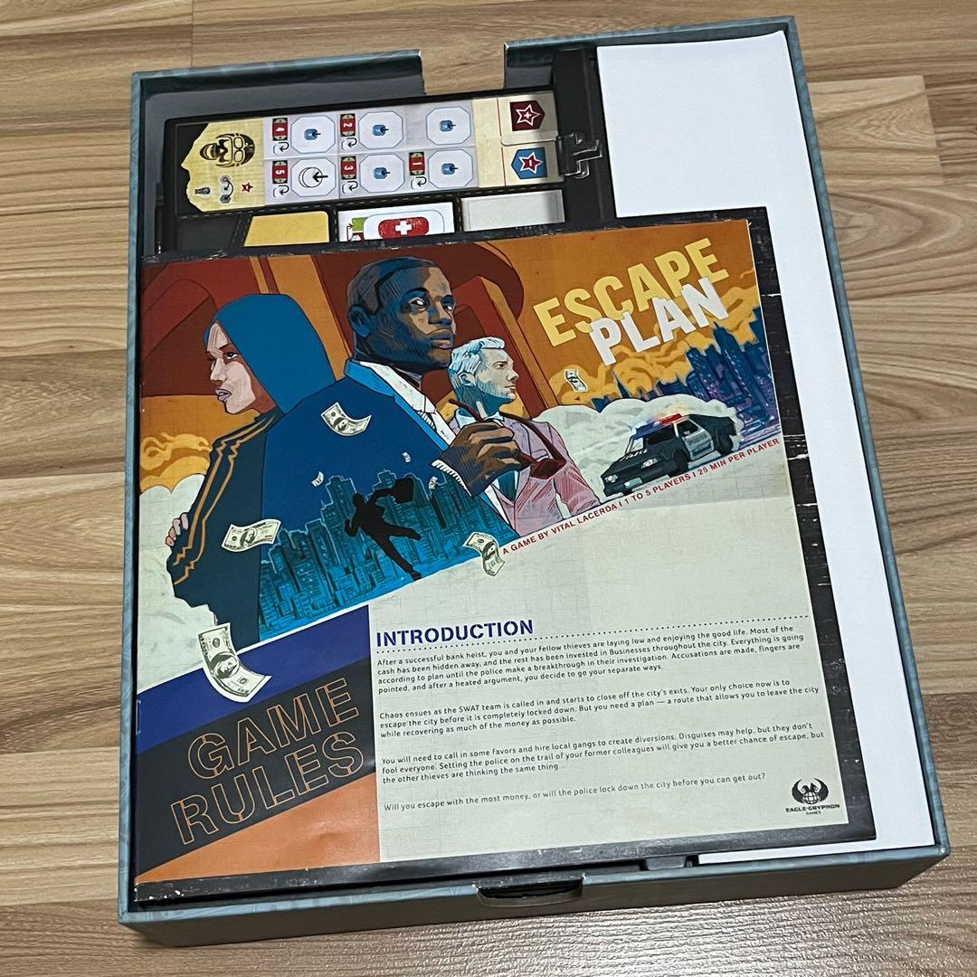 Escape Plan Board Game, Hobbies & Toys, Toys & Games on Carousell
