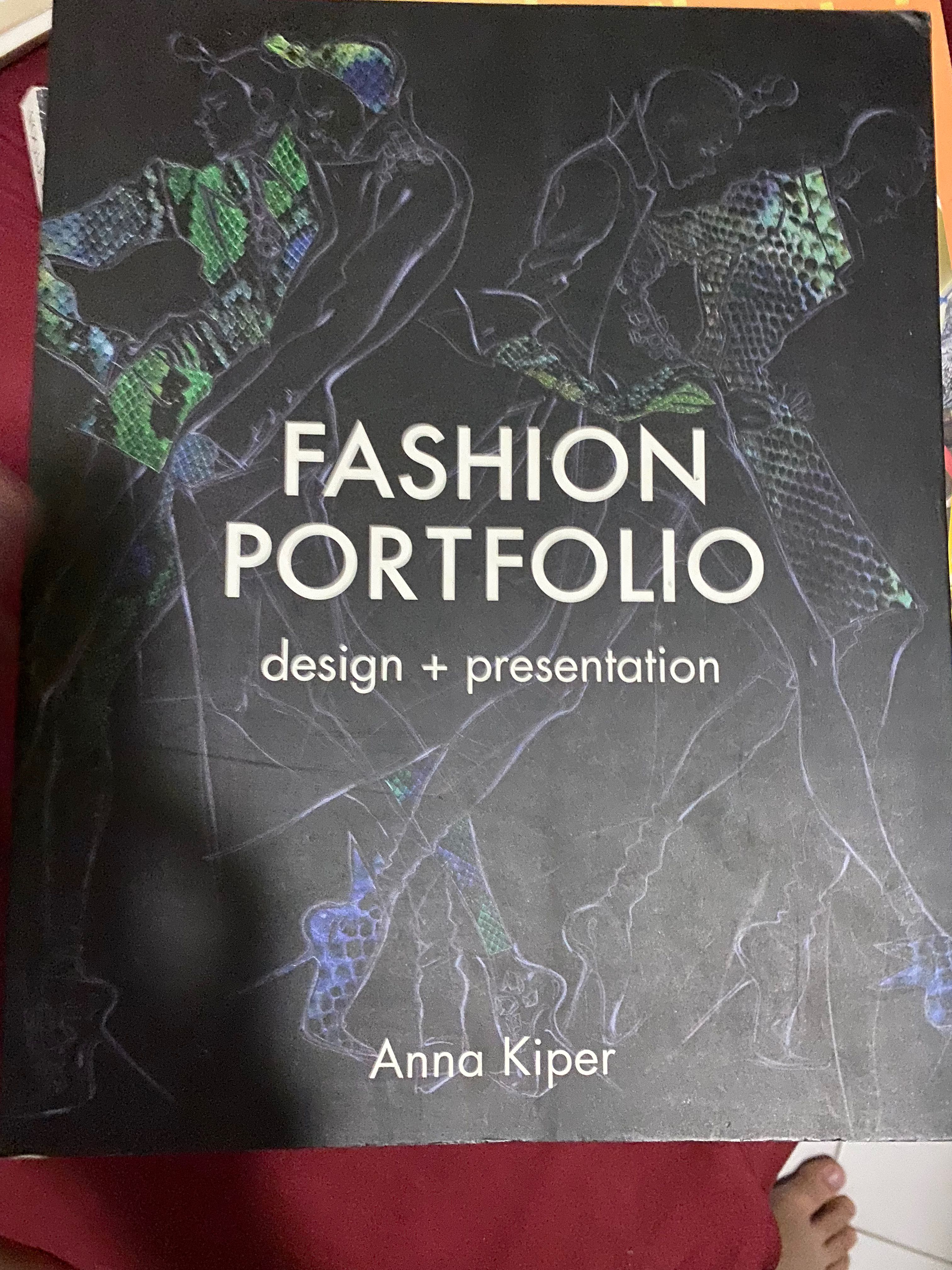 fashion portfolio design and presentation by anna kiper