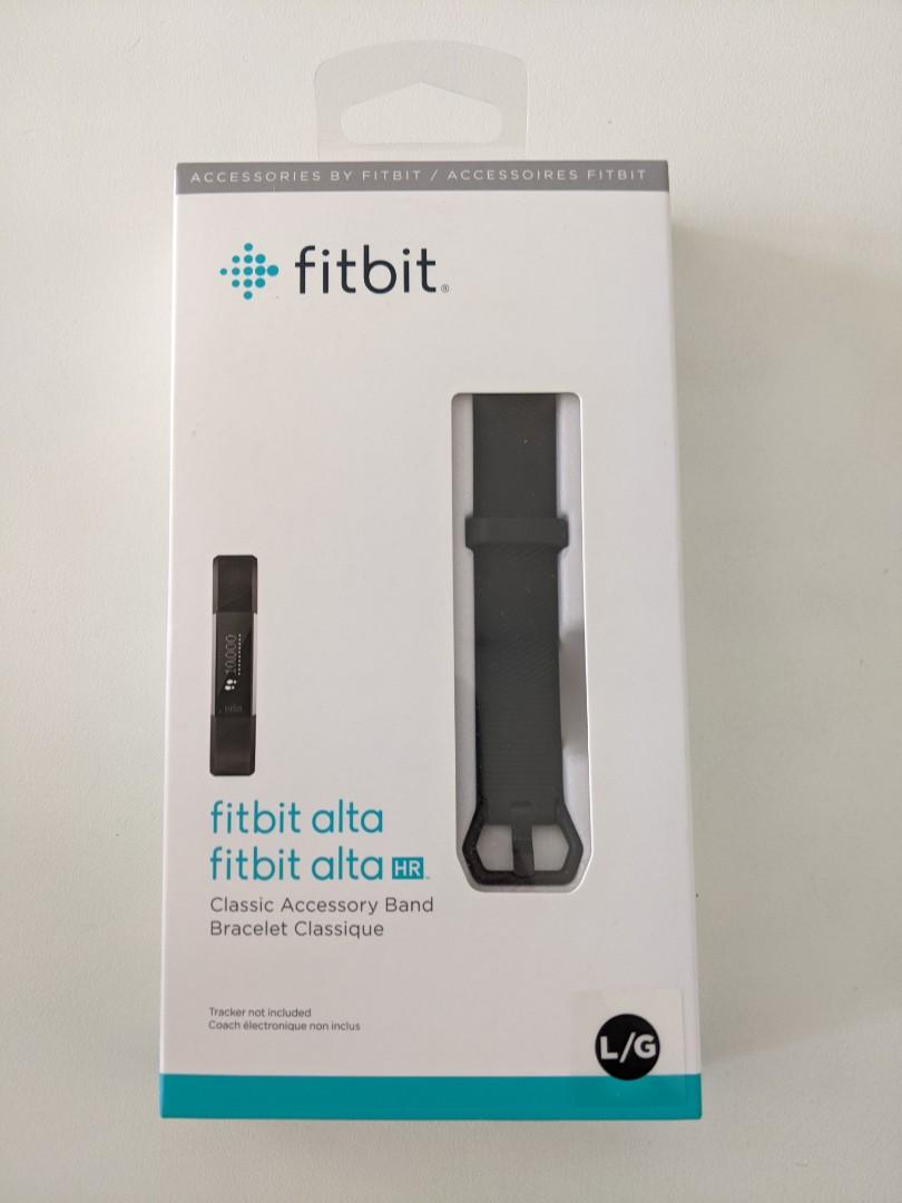 Brand New And Sealed Genuine Fitbit Alta/Alta HR Strap Purple Size Large 