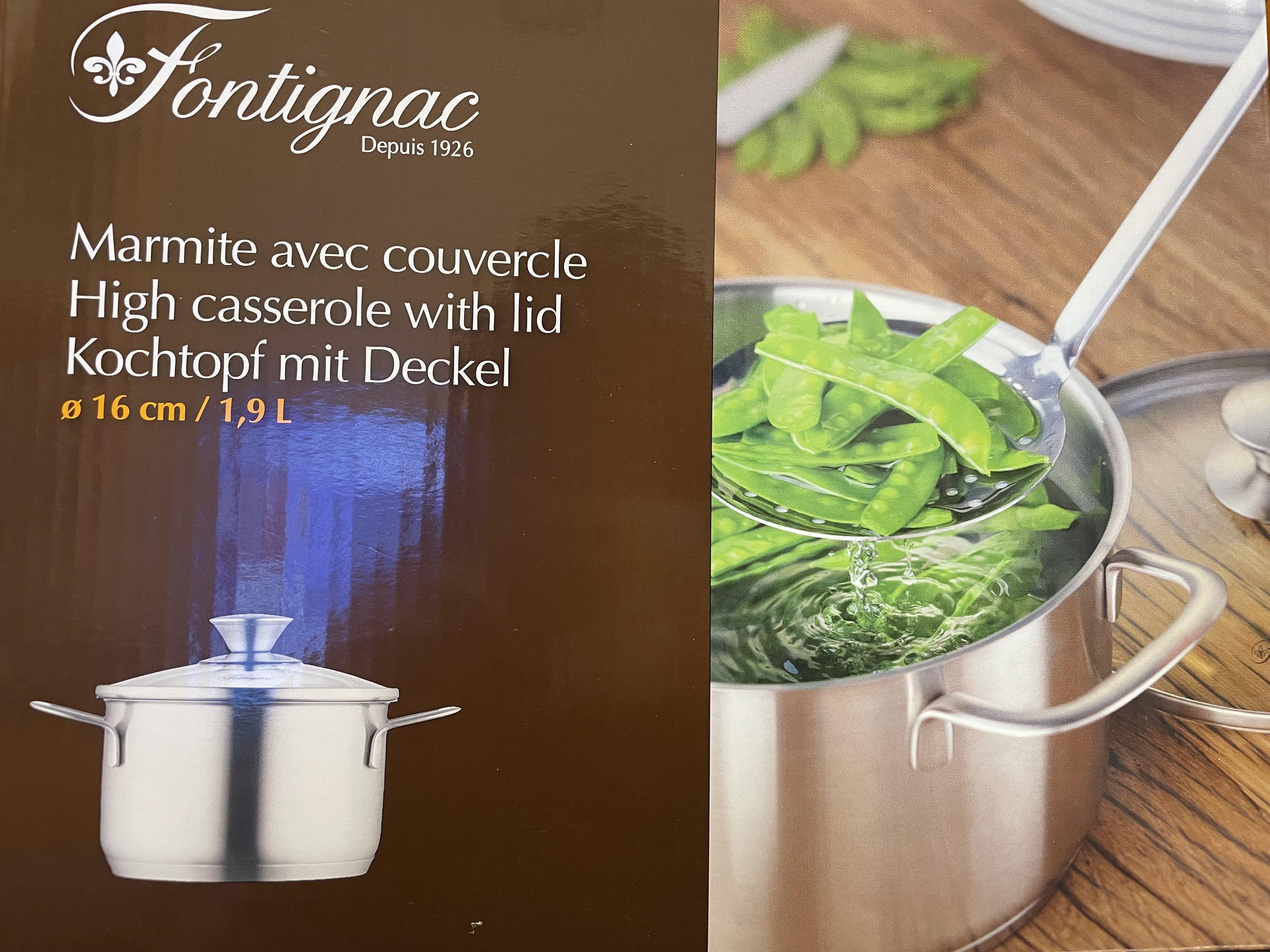 全新Fontignac 16cm 湯鍋連蓋, 傢俬＆家居, 廚具和餐具, 炊具及配件- Carousell