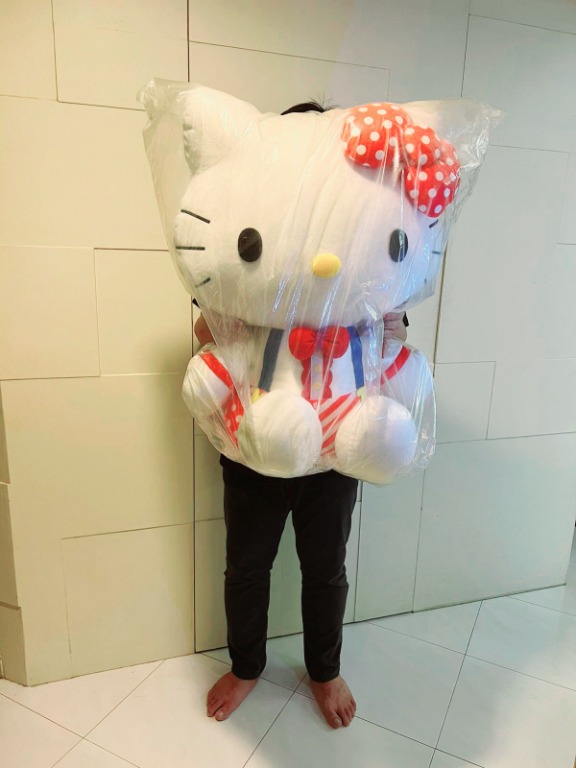 Giant hello kitty plush hot sale