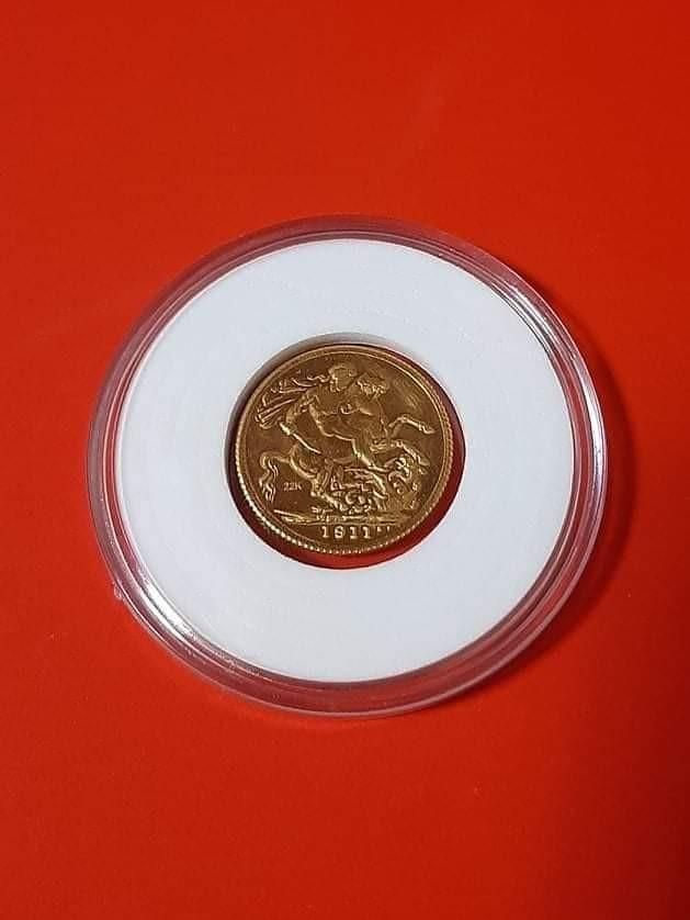 GOLD COIN 22K 8 GRAM (Category: Currency) located in Quezon City. Submitted by ELDORADO63 (Listing ID 1143490880, Image 2). Description: Melt Value GOLD COIN 22K 8 GRAM plus Shipping fee.