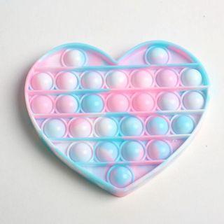 Heart Shaped Pop It Fidget Toy.