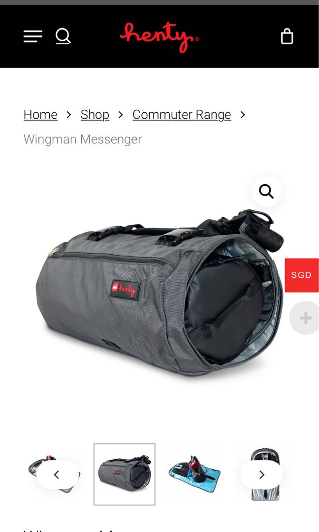 Henty wingman messenger top